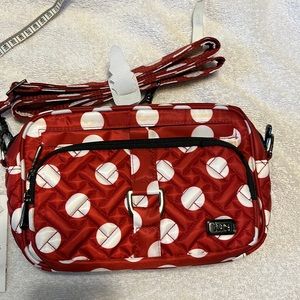 Lug crossbody converts to belt bag